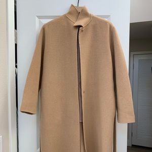 Beige long coat
